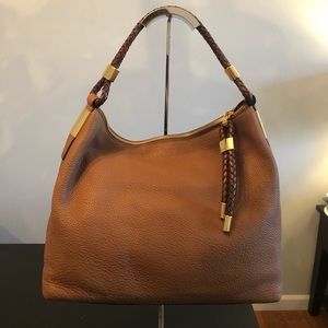 Michael Kors Collection Top-Zip Hobo Purse